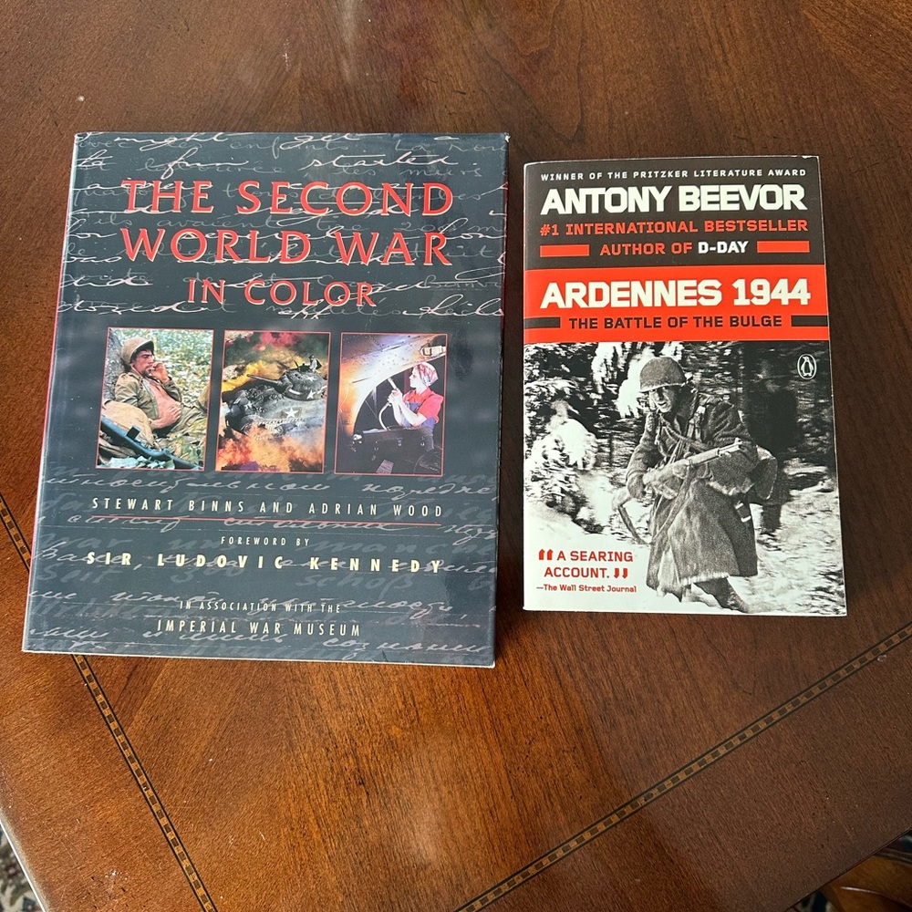 'The Second World War in Color' Book and Ardennes 1944, The Battle of the Bulge